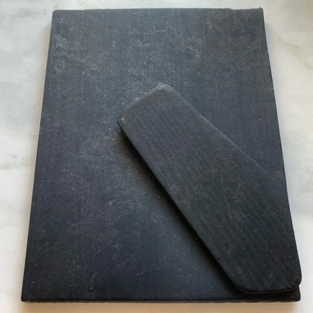 Raika Italian Black Leather 5x7 Picture Frame - Picture 5 of 5